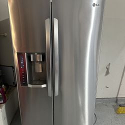LG Stainless Counter Depth Refrigerator 