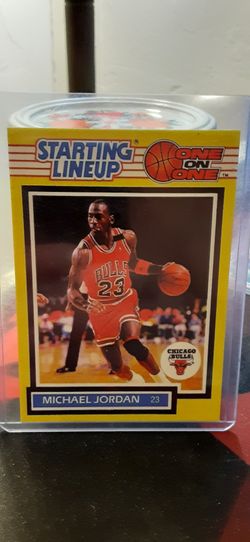 Michael Jordan Starting Line Up Card