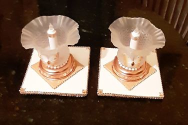 Candle holder lamp