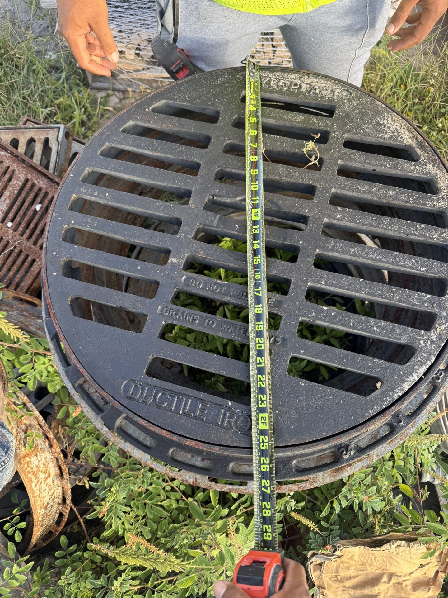 Drainage Ductile Iron Drop in Grate
