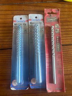Masonry Drill Bits (3)