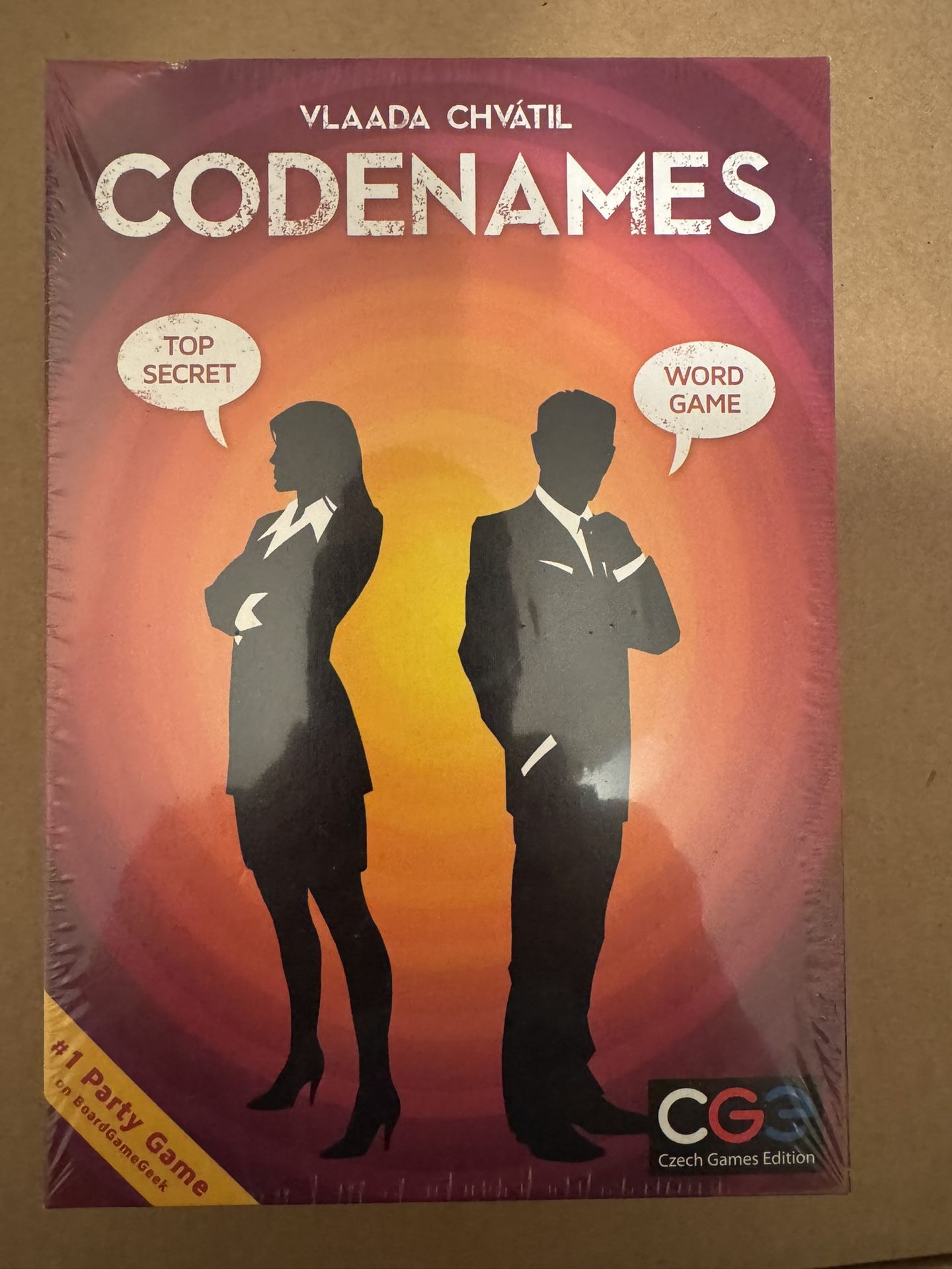 New Sealed CGE Czech Games Edition Codenames Boardgame