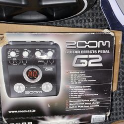 Zoom G2 Guitar Effects Pedal