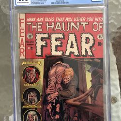 Haunt of Fear #20 (1953) CGC 4.0 — O/w To White Pages; Graham Ingels Cover; Gaines