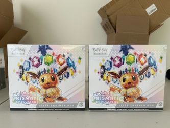 🔥 PRISTINE PRISMATIC EVOLUTIONS ETB - ELITE TRAINER BOX 🔥