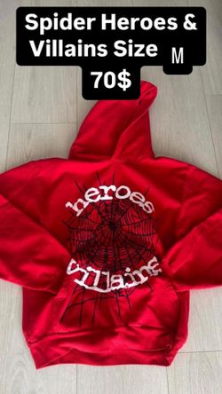 Spider Hoodie Heroes And Villains