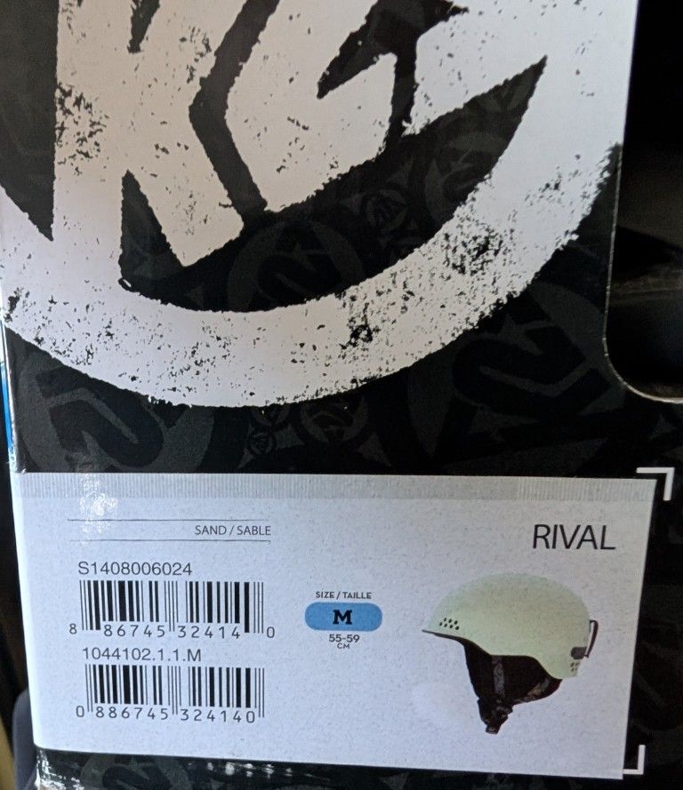 K2 Rival Helmet M Snowboard Ski Burton