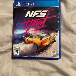 PS4 Need For Speed Heat PERFECT CONDITION 