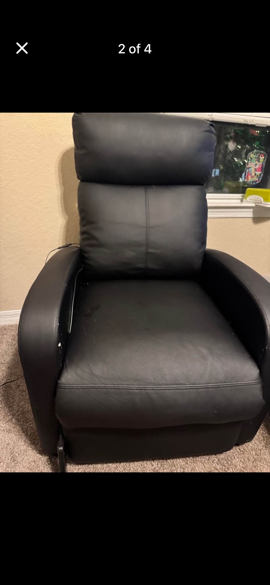 Black Recliner
