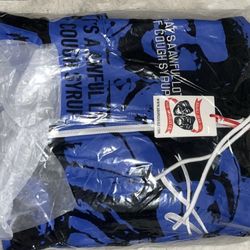 Asaali X Alocs blue hoodie Large