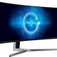 Samsung - CHG9 Series C49HG90DMN 49" HDR LED Curved FHD FreeSync Monitor (DisplayPort, Mini DisplayPort, HDMI, USB)