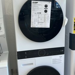 New 24” LG Washer And Dryer Ventless - Financing Available 