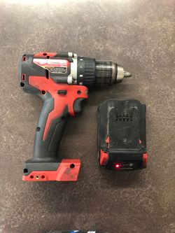 Milwaukee 2801-20 Drill w/battery