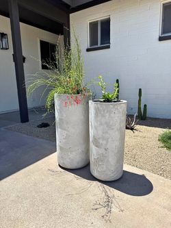 Concrete Planter pots