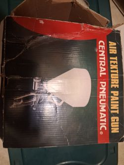 Air Texture Paint Gun Central Pneumatic