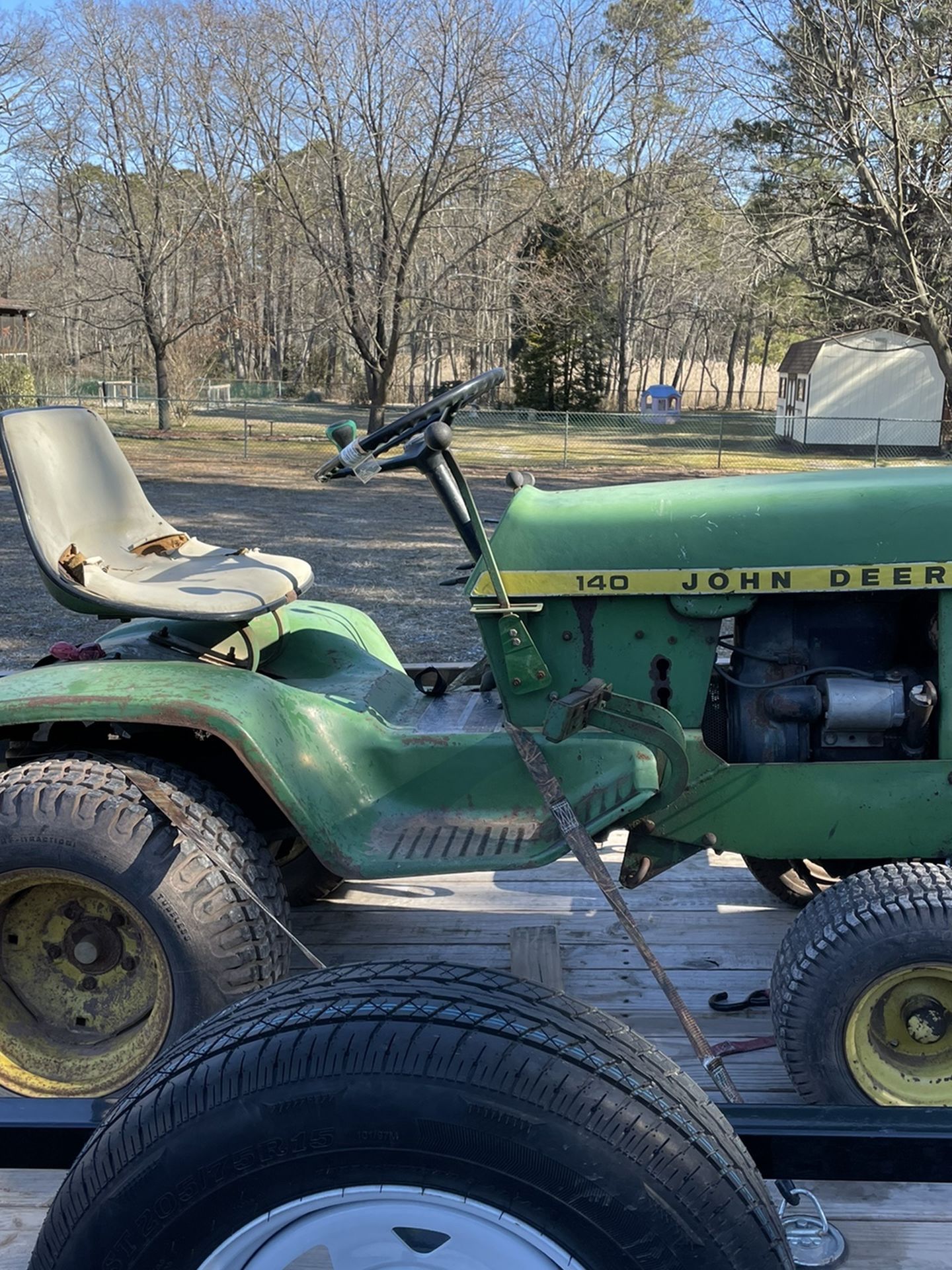 140 John Deere tractor 1968