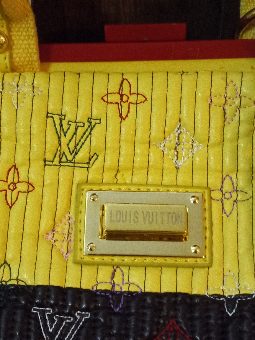 Louis Vuitton Limited Edition Pastel Monogram Motard Firebird Bag