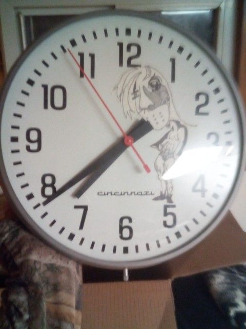 Clock With Original Artwork