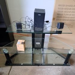 Glass TV STAND
