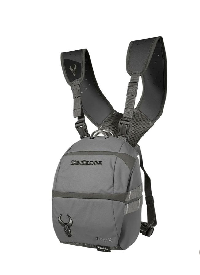 NEW Badlands Bino X Slate Grey Binocular Case w/ Harness Shoulder Straps