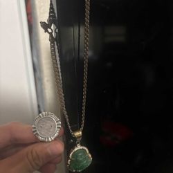 Silver Ring Steerling Silver Chain