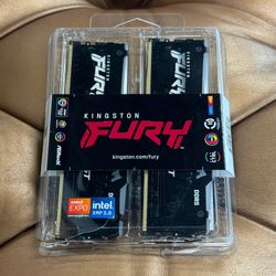 OPEN BOX Kingston Fury RGB DDR5 5600MT/s KF556C36BBEAK2-32 32GB (2x16GB) kit