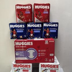 Baby Diapers Size 5 Huggies Baby Diapers $100