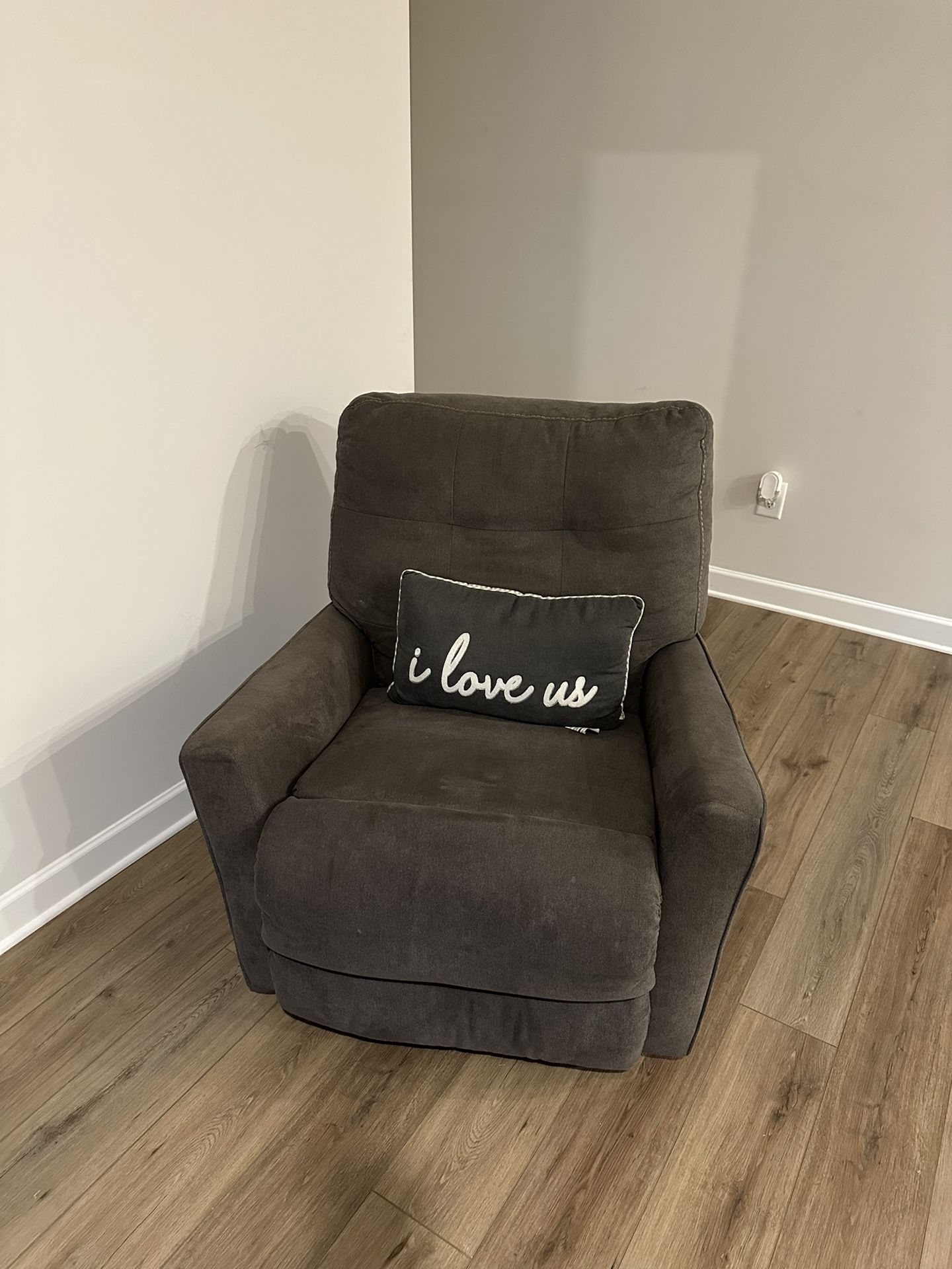 Grey Recliner