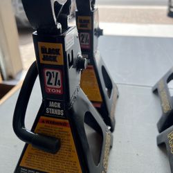 Jack Stands 3T x4& 2 1/4 T x2