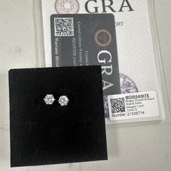 Moissanite Earrings