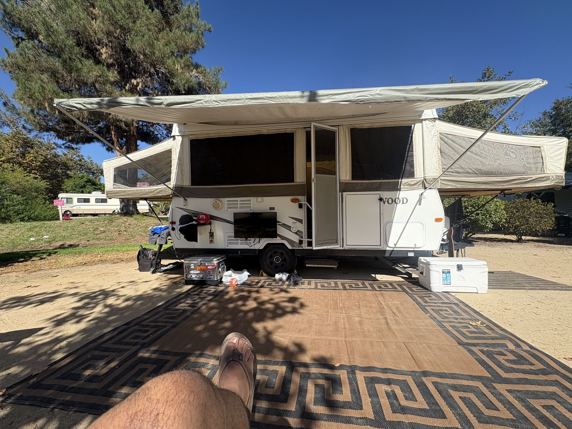 2009 Rookwood HW Pop Up Camper Trailer