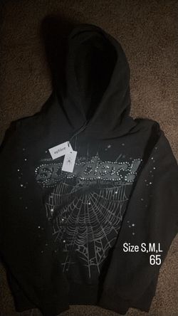 Sp5der punk v2 Rhinestone S,M and L