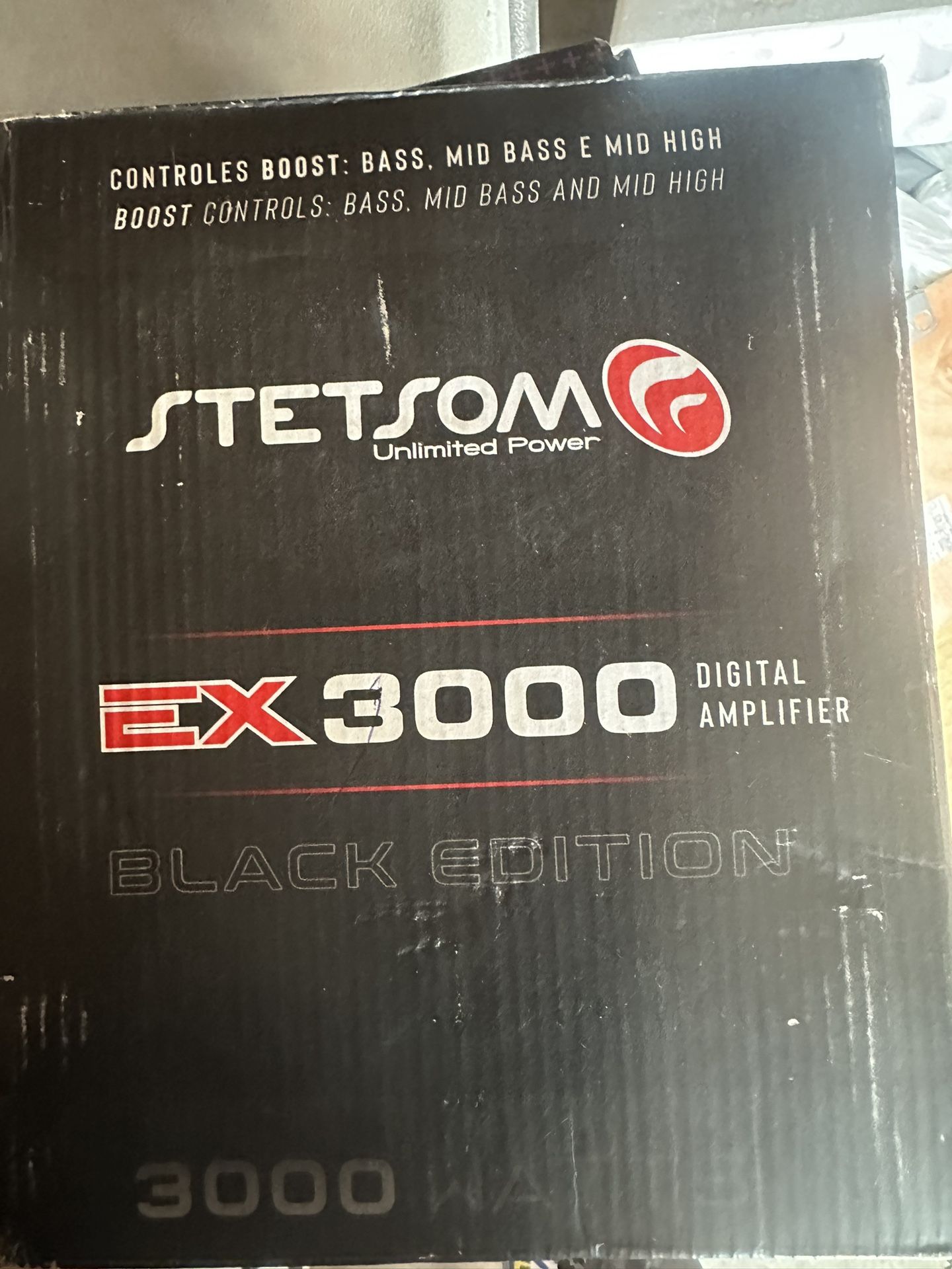 3000 Watt 1 Ohm Stetson Amplifier