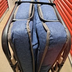 FOLDING BED WITH MEMORY FOAM MATTRESS