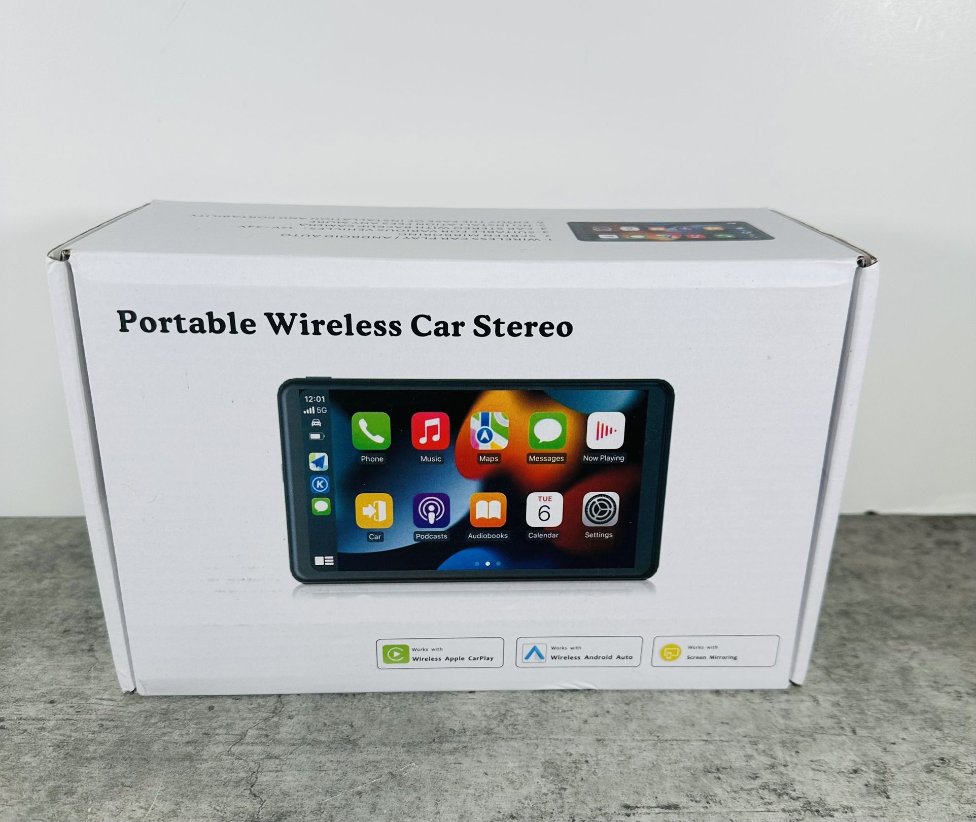 Portable Wireless Car Stereo 