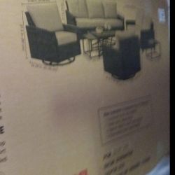 Coffee Table & Ottoman
