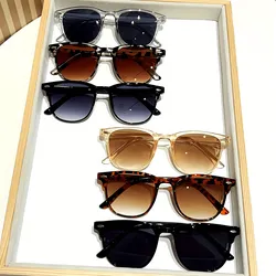 6-Pack Retro Round Sunglasses Mixed Colors Fashion Eyewear
