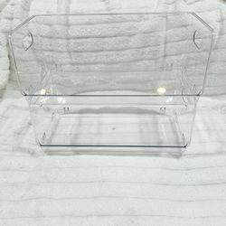 ✨ Clear Stacking Acrylic Storage Bin (Two Pieces)