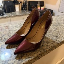 Burgundy Heels