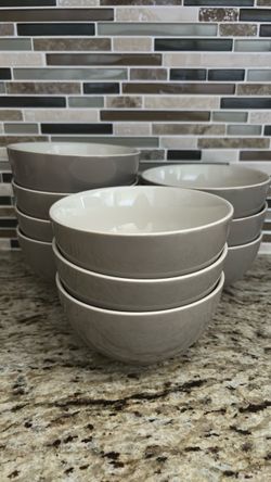 Crate and Barrel bowls
