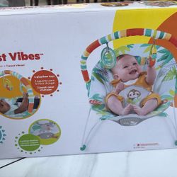 Bright Starts Rainforest Vibes Vibrating Bouncer
