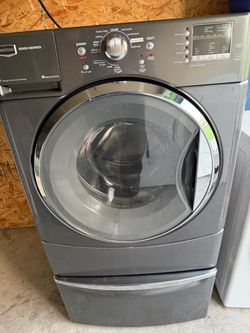 Washer and dryer