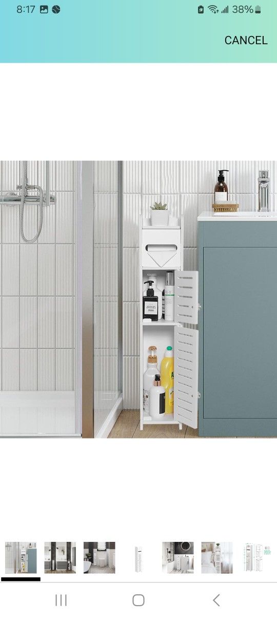 Small Space Storage Cabinet $15