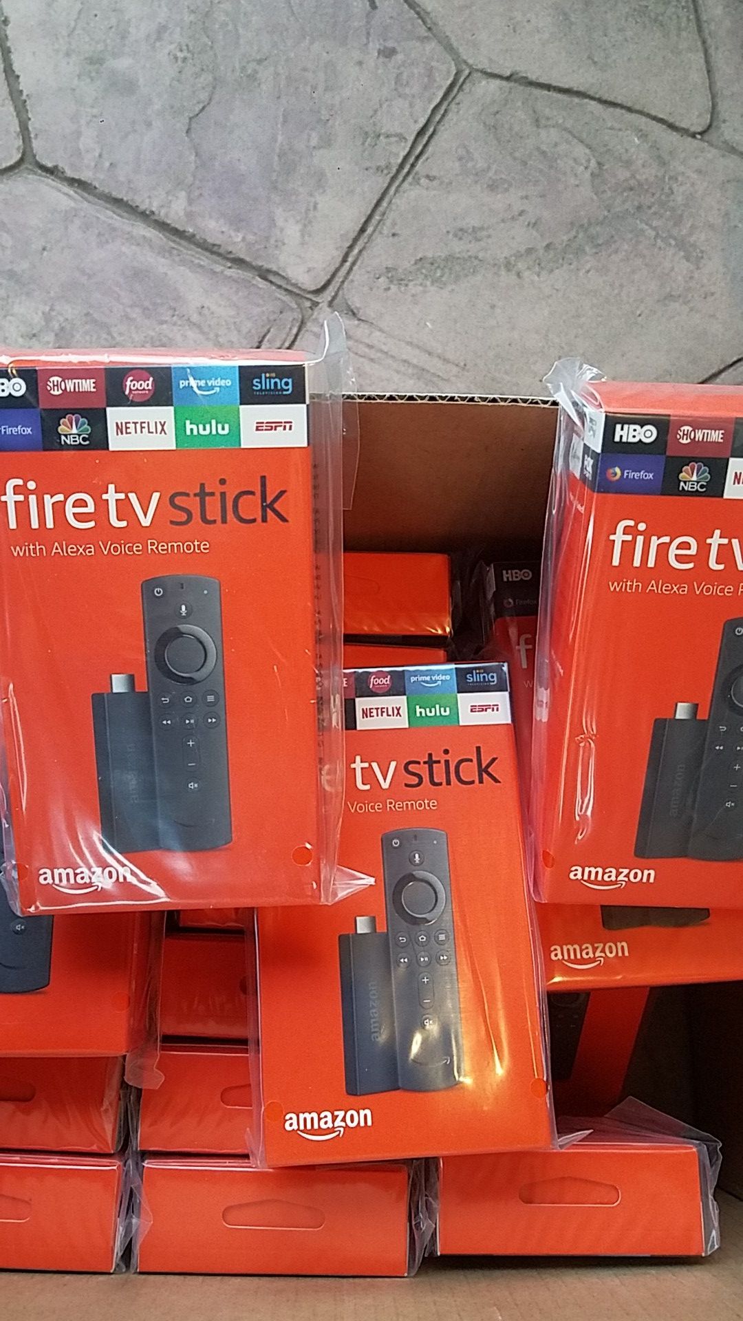 We have a lot of HD Amazon firestick HD for sale