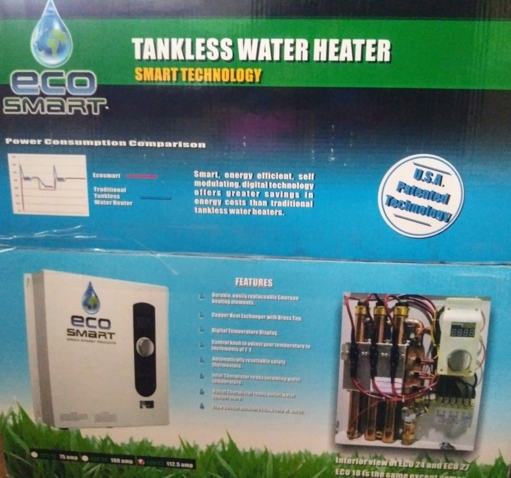 Eco Smart 27 Tankless water heater, brand new