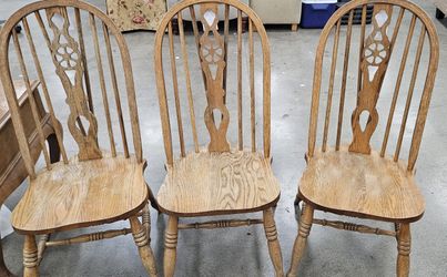 H.W. Hull & Sons Chairs Lot of 3 Vintage