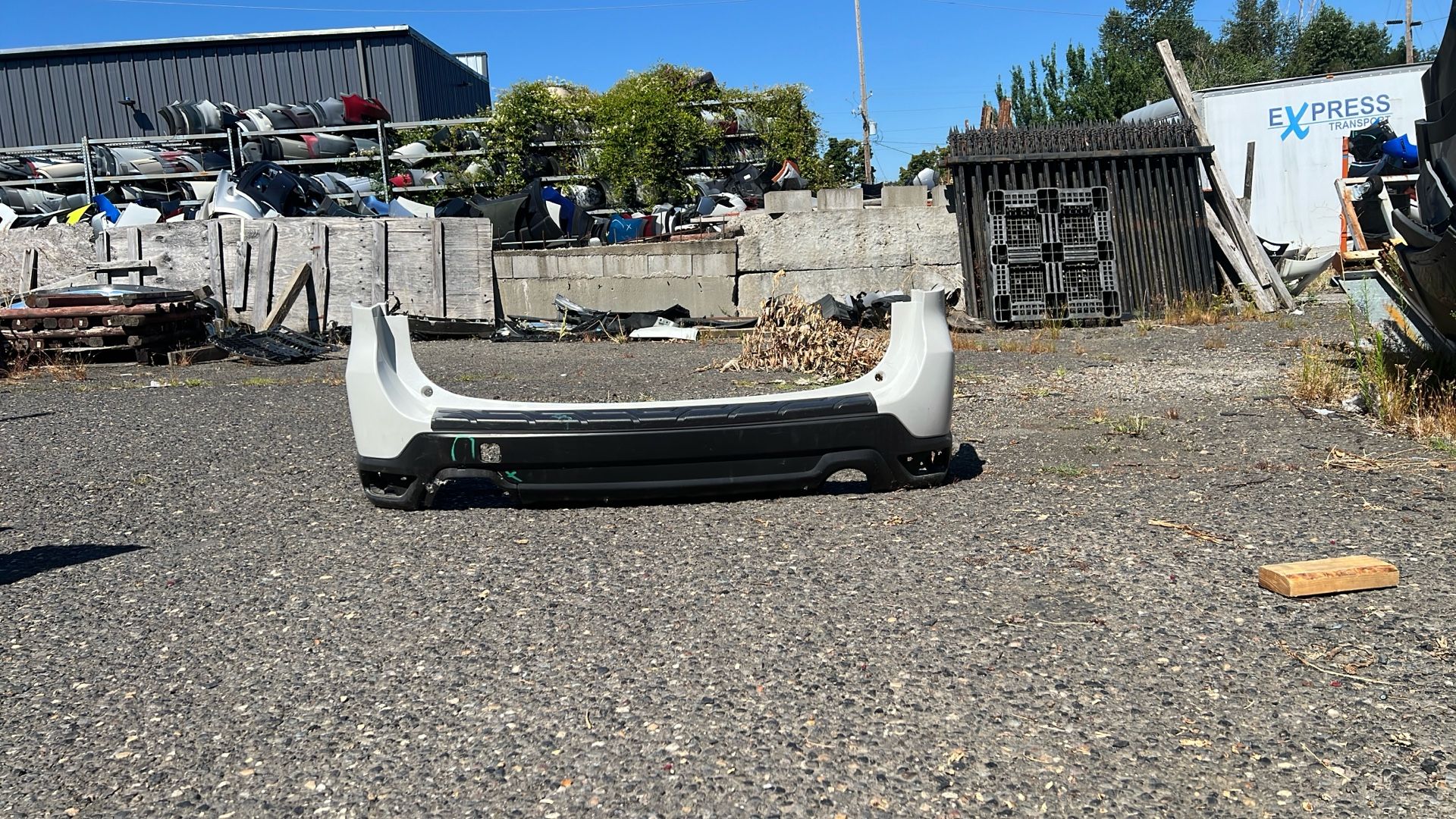 2019 To 2021 Subaru Forester Rear Bumper #B695 SU1100 194