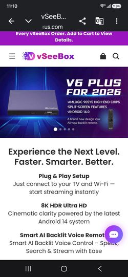 VeSee V6 Plus Media Box