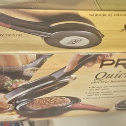 Brand New Presto Quick Burger