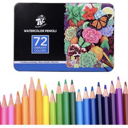 TBC The Best Crafts Watercolor Pencils,72 Professional Color Pencil Set for Adult and Kids, Art Drawing Pencils for Coloring,Painting. $15